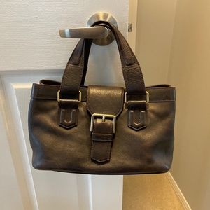 Burberry top handle handbag